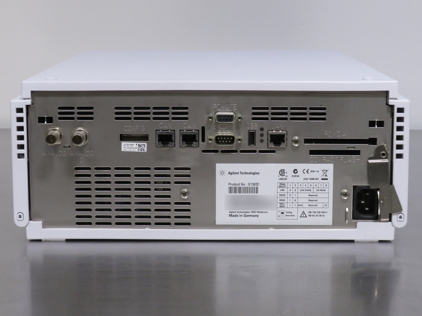 Agilent 1200 HPLC G1365D MWD Detector