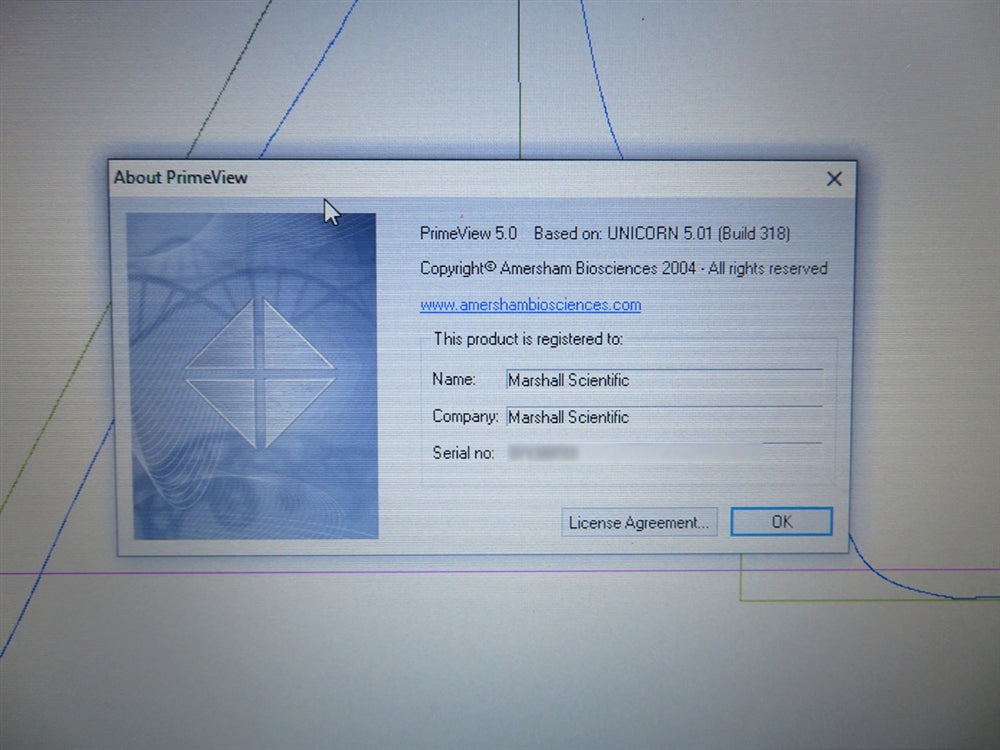 GE AKTA Prime Plus FPLC System