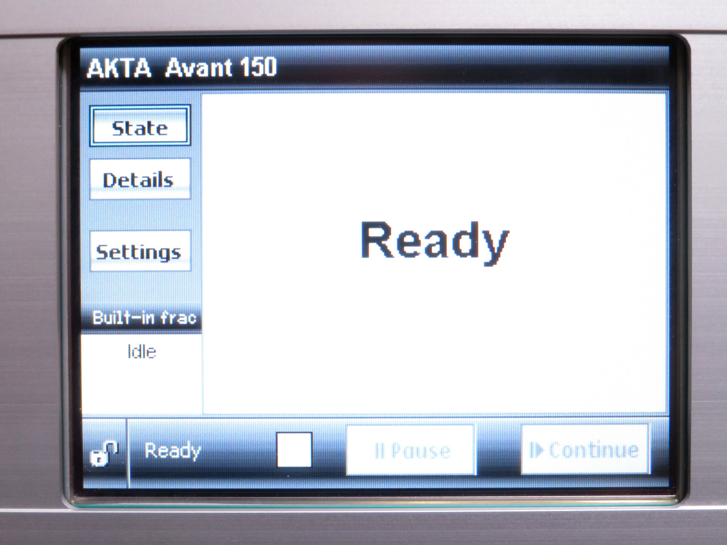 GE AKTA Avant 150 FPLC System