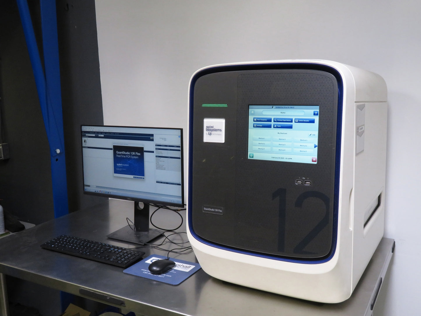 Applied Biosystems QuantStudio 12K Flex Real-Time PCR System w/ 96-Well Fast Sample Block