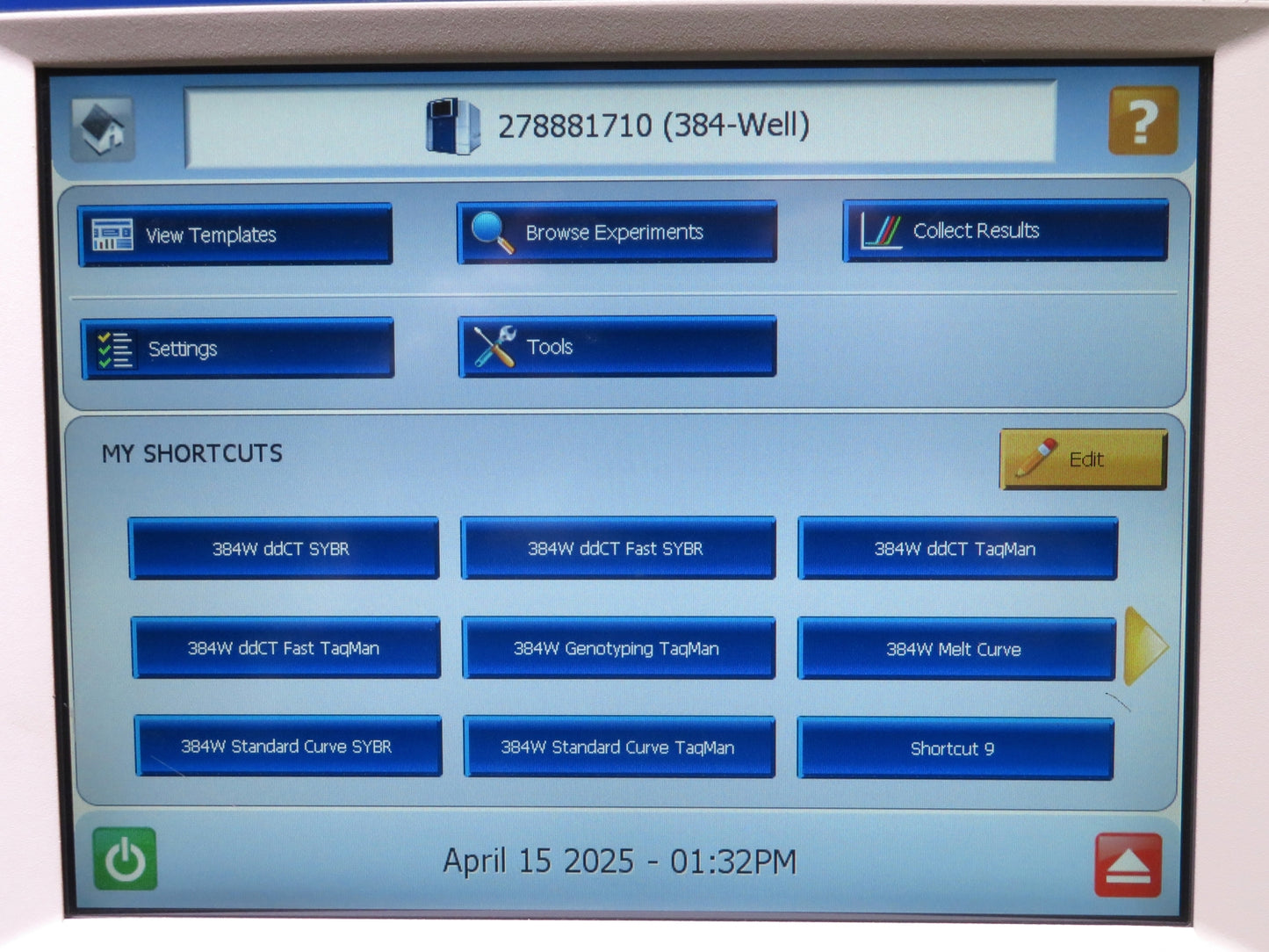Applied Biosystems ViiA 7 Real-Time PCR System w/ 384-Well Sample Block