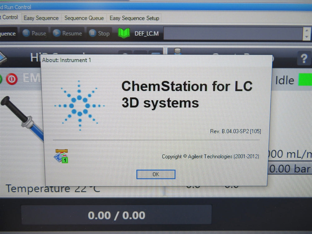 Agilent 1260 Infinity I HPLC System