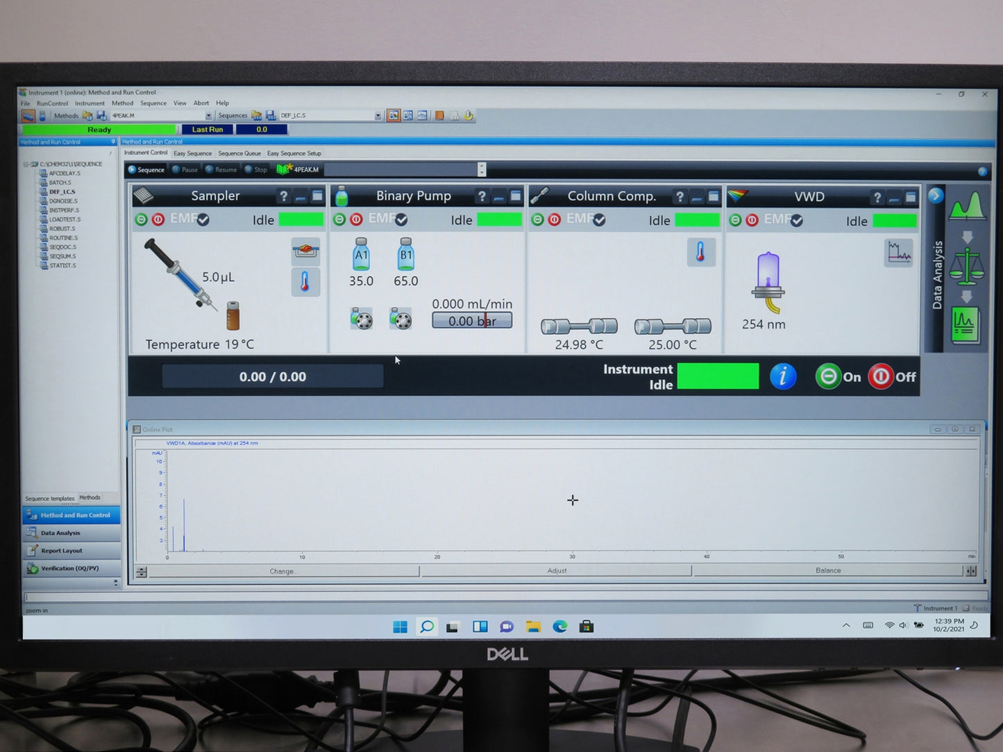 Agilent 1260 Infinity I HPLC System w/ VWD & FLD