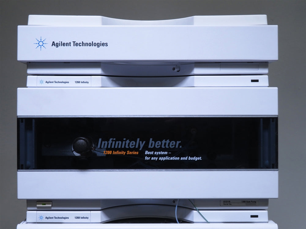 Agilent 1260 Infinity I HPLC System w/ Quat Pump, DAD, & FLD