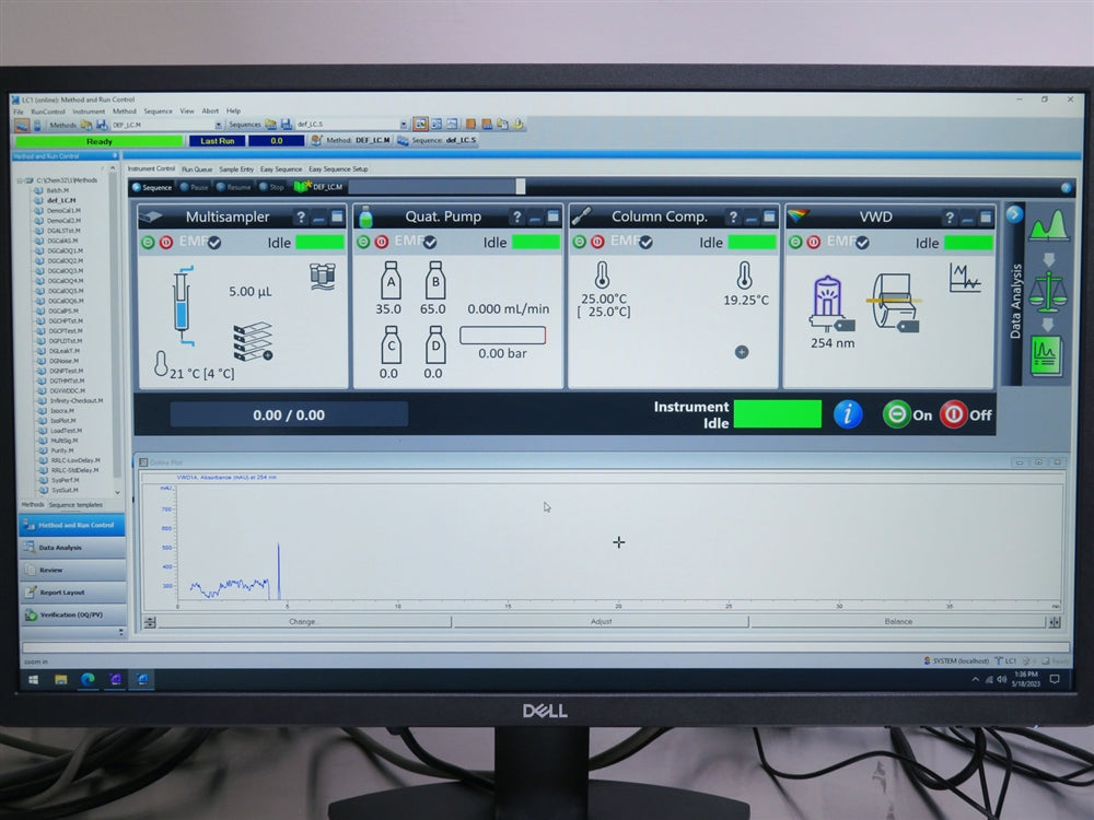 Agilent 1260 Infinity II LC System w/ VWD & RID