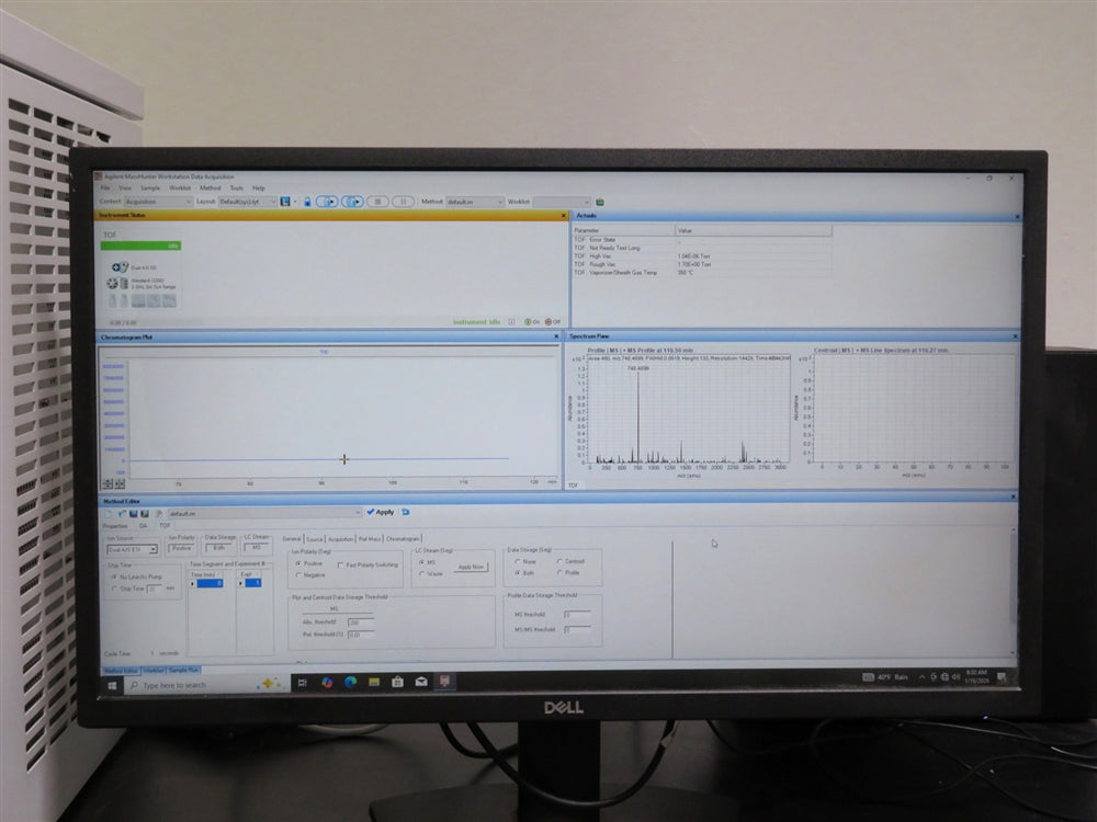 Agilent 6230B Accurate-Mass TOF Mass Spectrometer w/ 1200 LC System