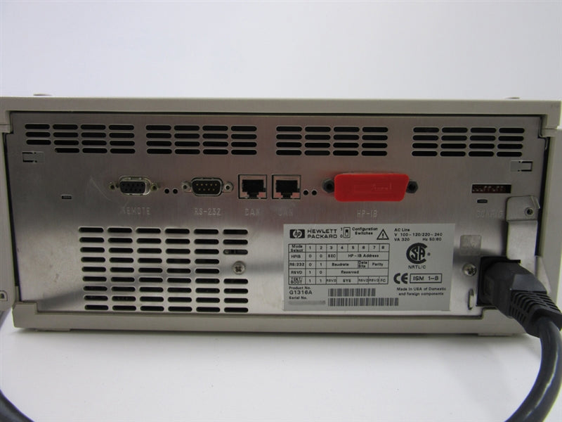 HP Agilent 1100 HPLC G1316A Column Compartment