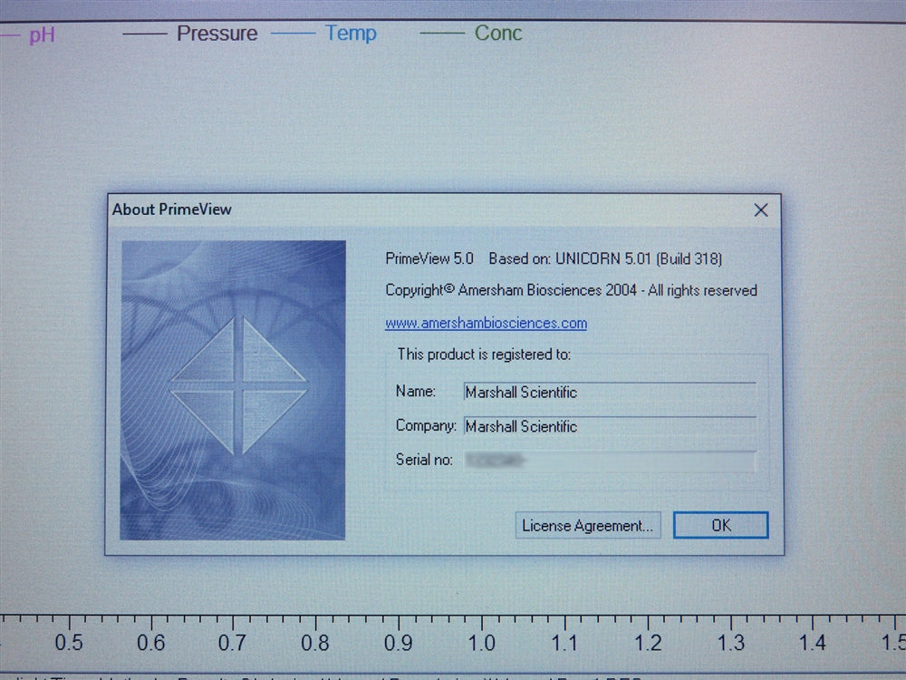 Amersham Pharmacia Biotech AKTA Prime FPLC System