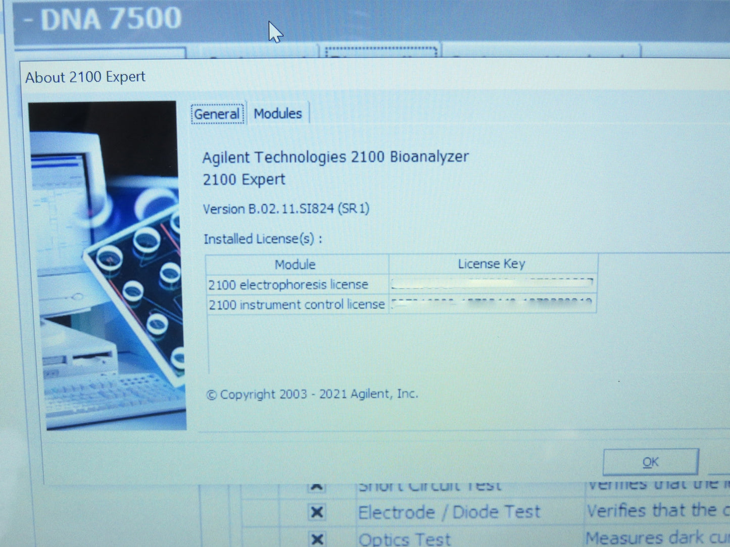 Agilent 2100 Bioanalyzer G2939A