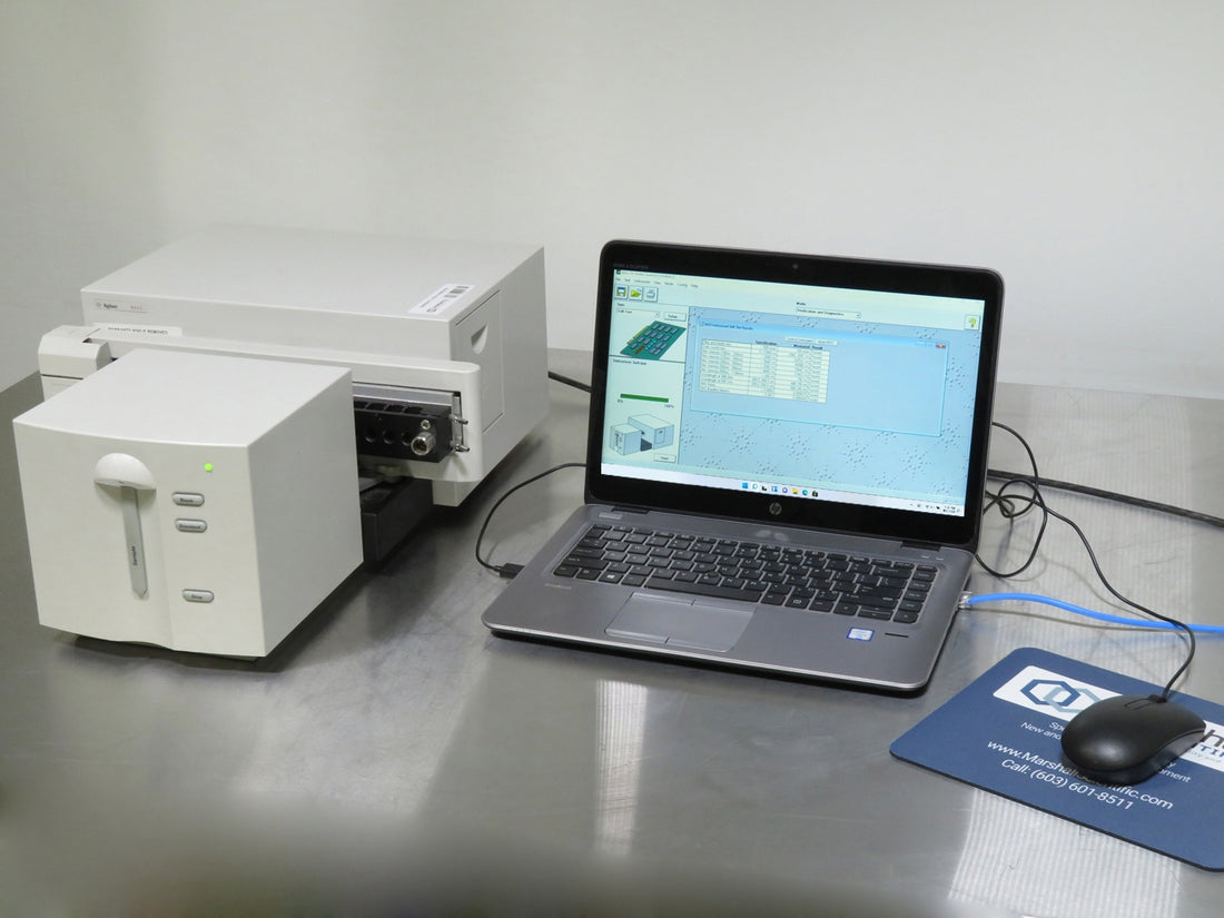 Agilent 8453 G1103A Spectrophotometer w/ G1120A Multicell Transport