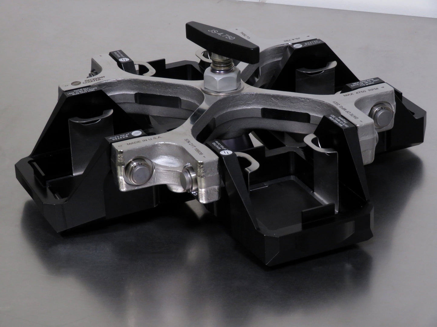 Beckman Coulter JS-4.750 Swing Bucket Rotor w/ Multiwell-Plate Carriers
