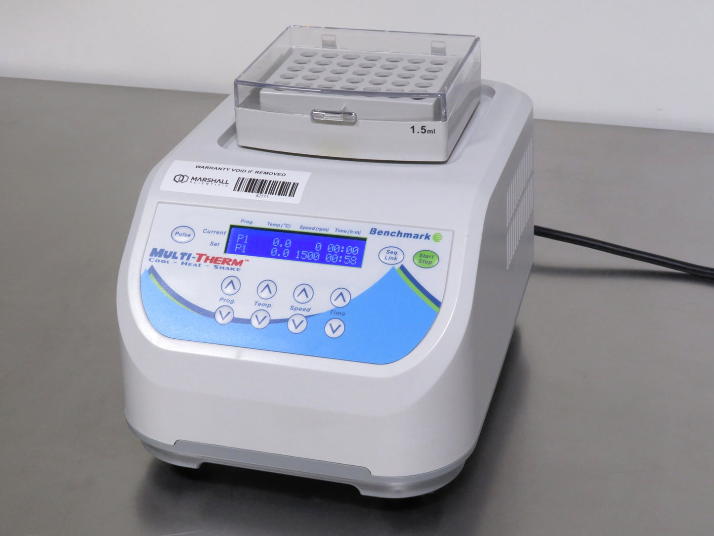 Benchmark MultiTherm Heating and Cooling Shaker w/ 1.5ml Block