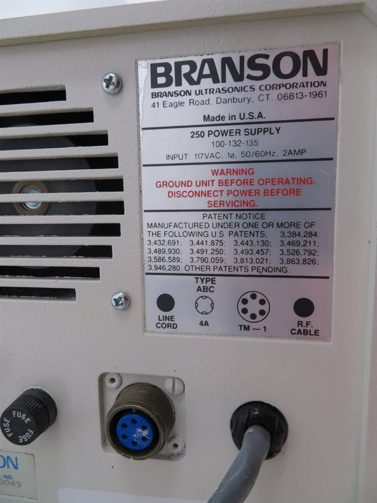 Branson 250 Sonifier w/ Probe