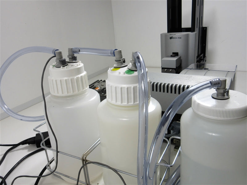 BioTek ELx405UCWVS Microplate Washer with BioStack