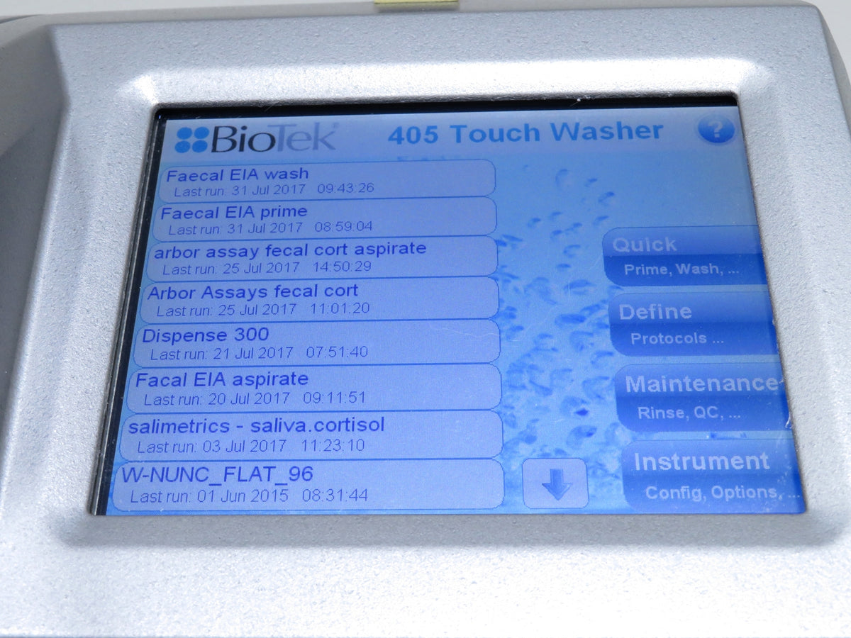 BioTek 405 TSRVS Microplate Washer