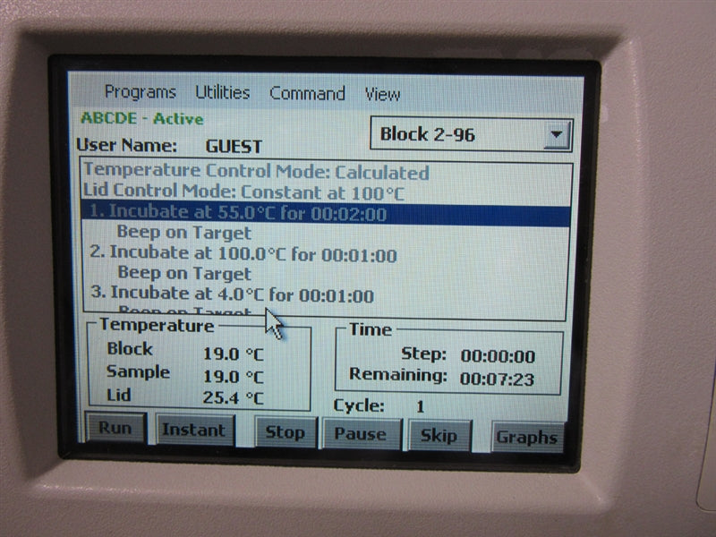 Bio Rad DNA Engine Tetrad 2 Thermal Cycler with 2 blocks