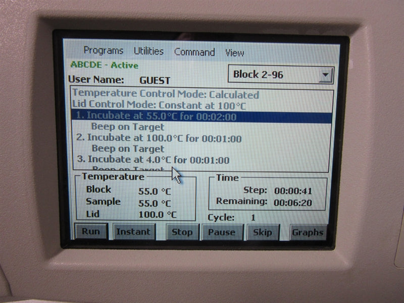 Bio Rad DNA Engine Tetrad 2 Thermal Cycler with 2 blocks
