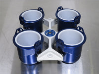 Eppendorf S-4x1000 Swing Bucket Rotor w/ Round Buckets & Plate Buckets thumbnail 1