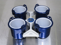 Eppendorf S-4x1000 Swing Bucket Rotor w/ Round Buckets & Plate Buckets
