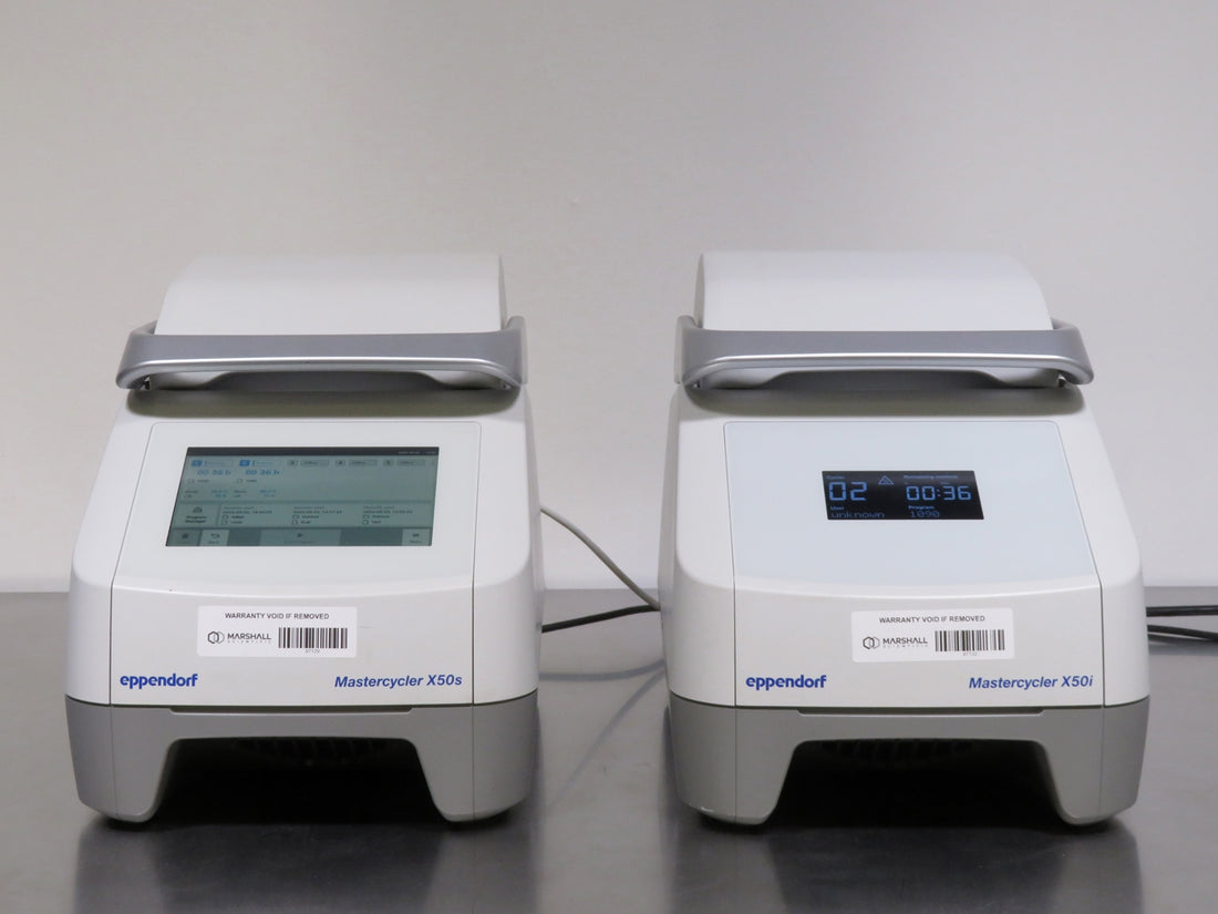 Eppendorf Mastercycler X50i & X50s Gradient Thermal Cycler Bundle