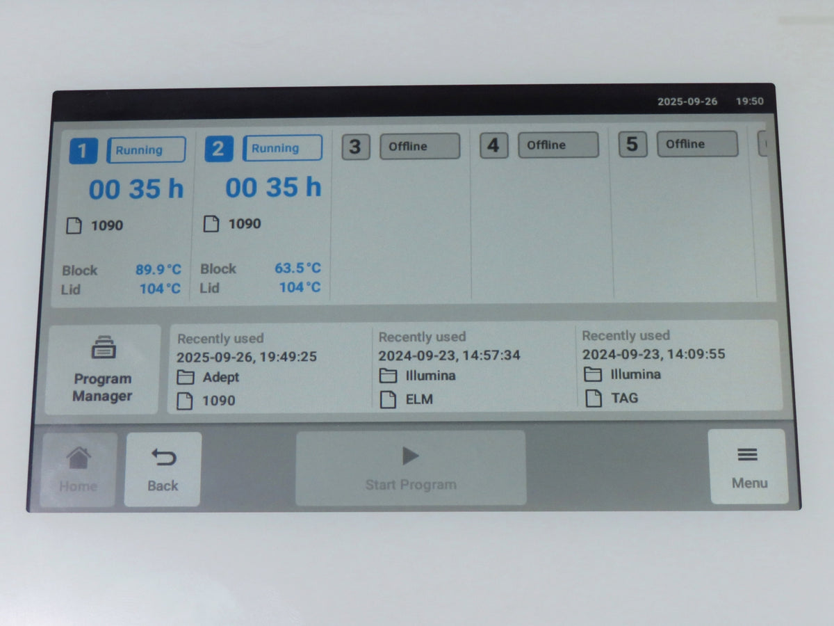 Eppendorf Mastercycler X50i & X50s Gradient Thermal Cycler Bundle