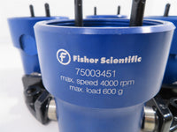 Fisher Scientific 75003450 Swing Bucket Rotor w/ 75003451 Round Buckets thumbnail 6