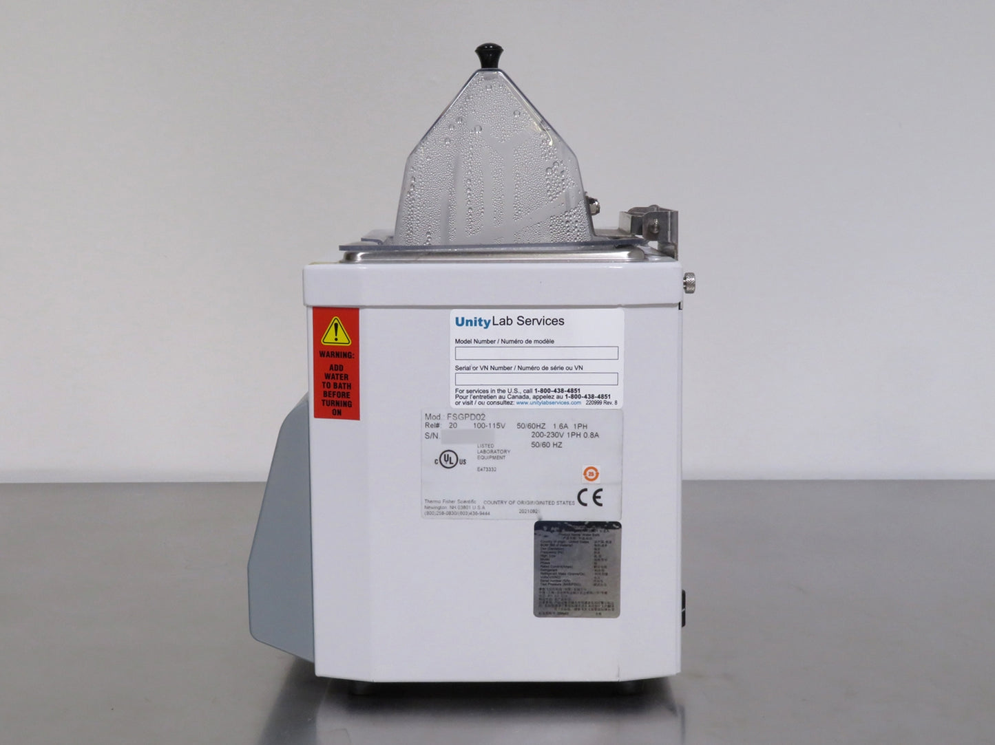 Fisherbrand Isotemp GPD 02 Water Bath