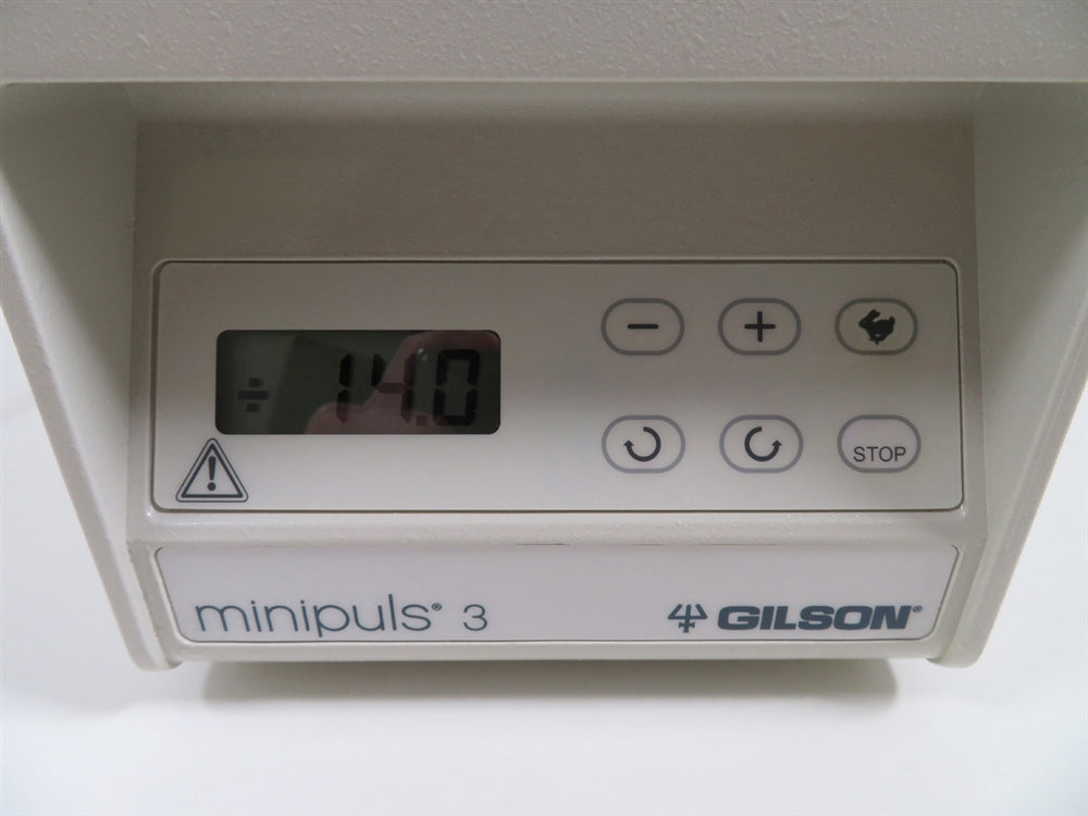 Gilson Minipuls 3 Peristaltic Pump w/ 4-Channel Head