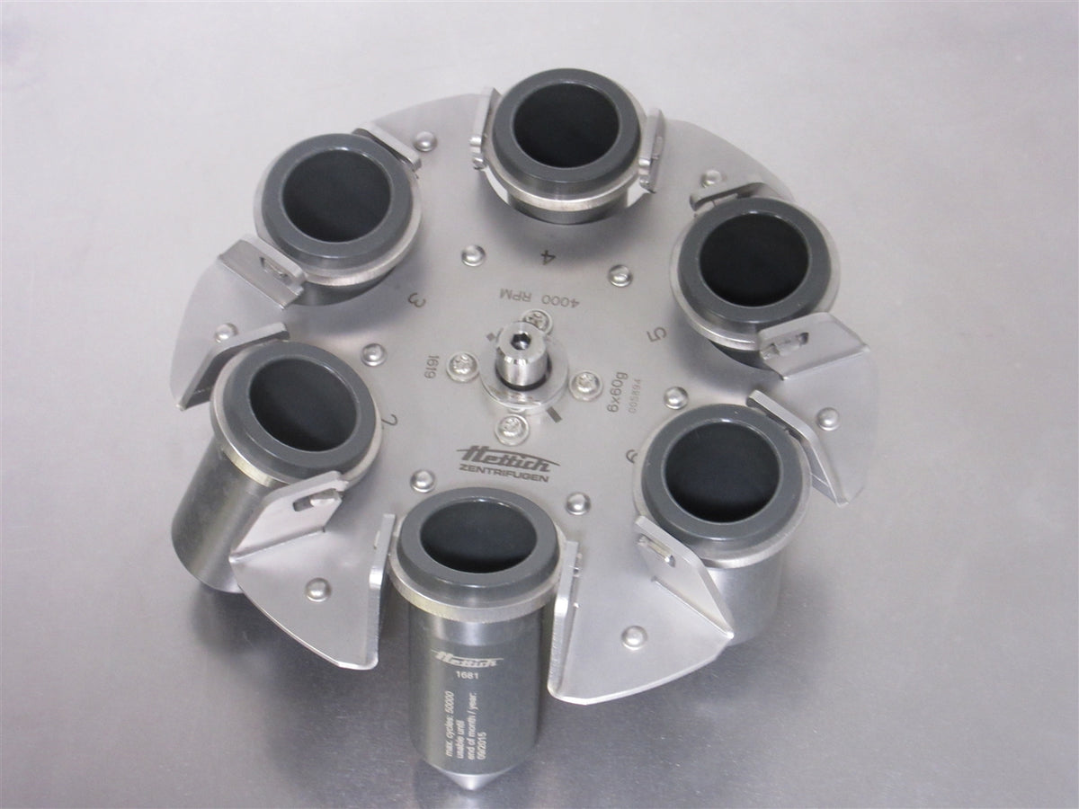 Hettich 1619 Swing Out Rotor and 1681 Buckets
