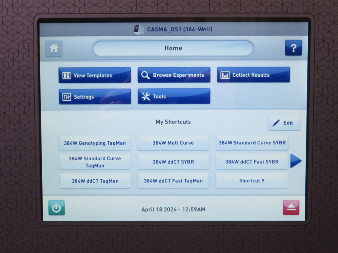 Applied Biosystems QuantStudio 6 Flex Real-Time PCR System w/ 384-Well Sample Block