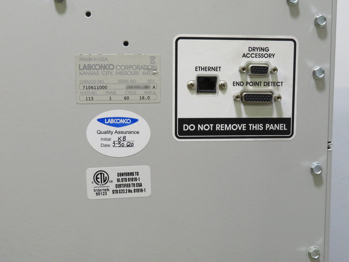 Labconco FreeZone 6L -84C Console Freeze Dryer System