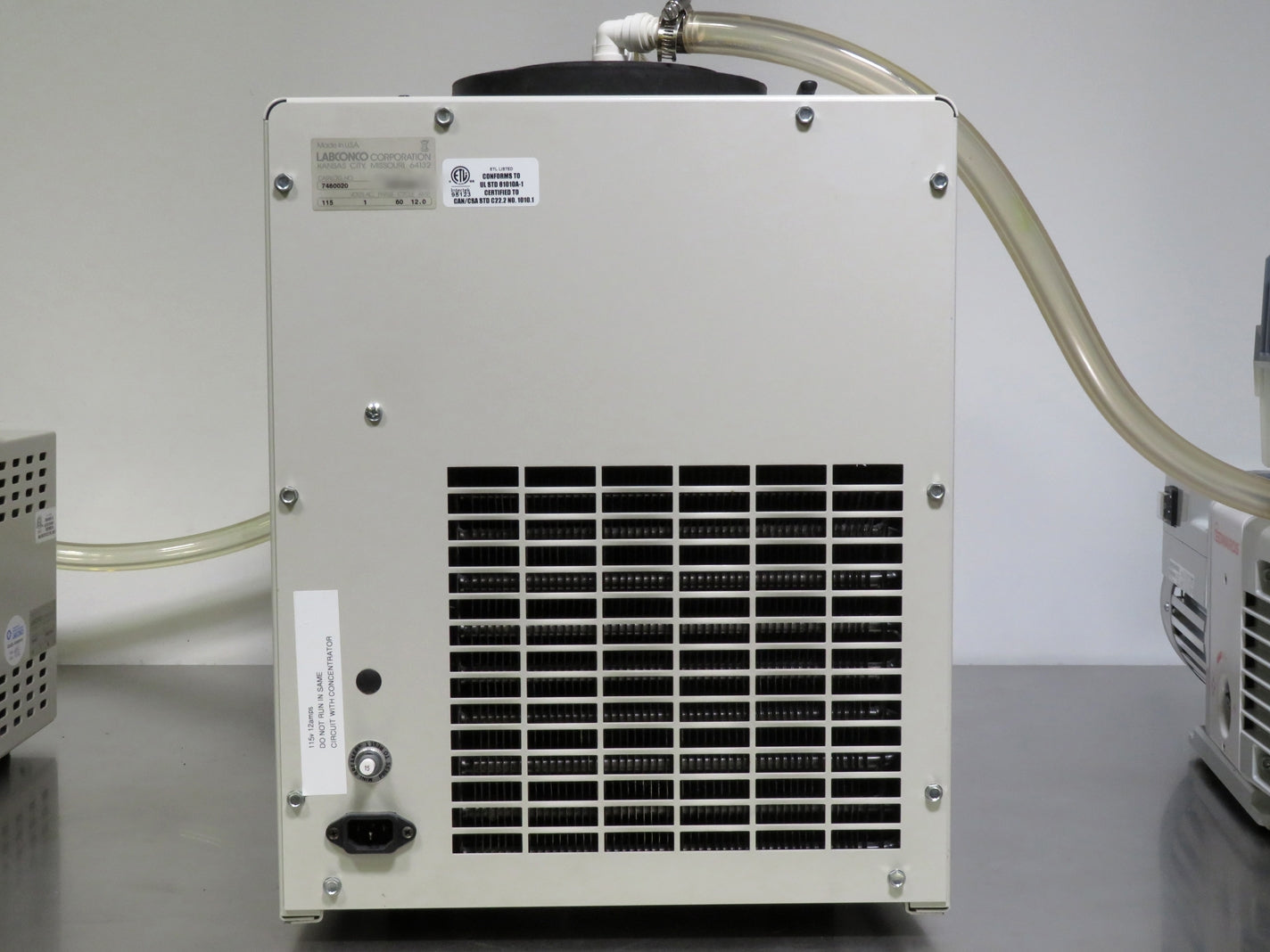 Labconco Refrigerated CentriVap Vacuum Concentrator System w/ -84C Cold Trap