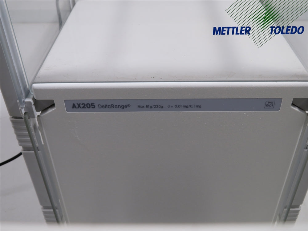 Mettler Toledo AX205 Analytical Balance