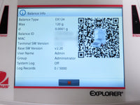 Ohaus EX124 Explorer Analytical Balance thumbnail 5