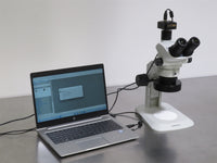 Olympus SZ61 Stereo Microscope w/ Computer & Imaging Software thumbnail 2