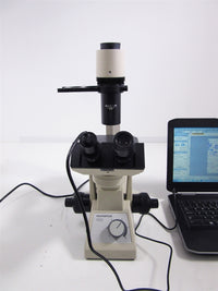 Olympus CK2 Phase Contrast Microscope w/ Computer & Imaging Software thumbnail 2