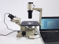 Olympus CK2 Phase Contrast Microscope w/ Computer & Imaging Software thumbnail 5