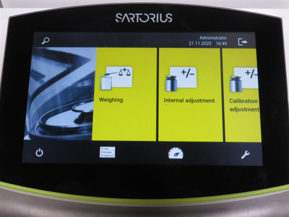 Sartorius Cubis II MCA125P-2S00-U Semi-Micro Analytical Balance