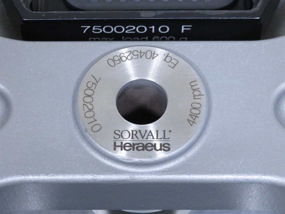 Sorvall Heraeus 75002010 Microplate Rotor and Buckets