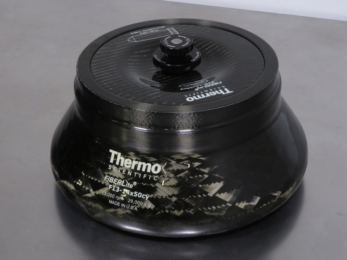 Thermo Scientific FiberLite F13S-14x50cy Fixed Angle Rotor for Floor Model Centrifuges