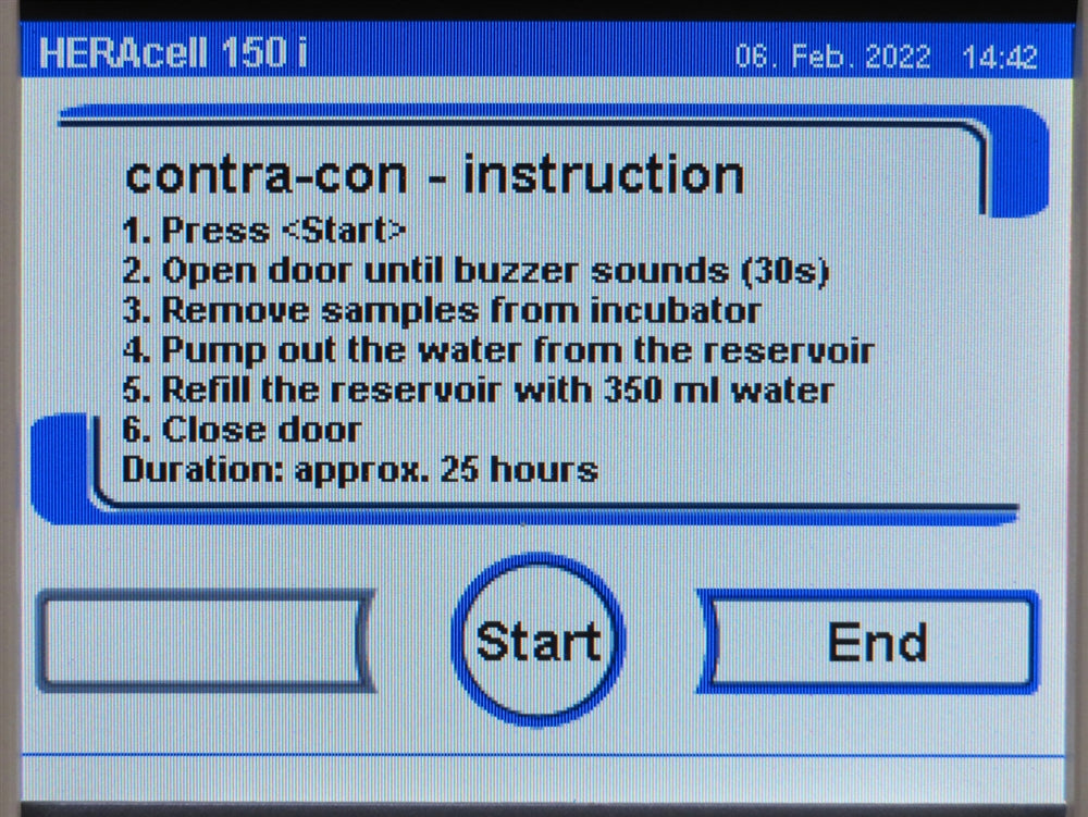 Thermo Scientific Heracell 150i CO2 Incubator w/ Sterilization Cycle