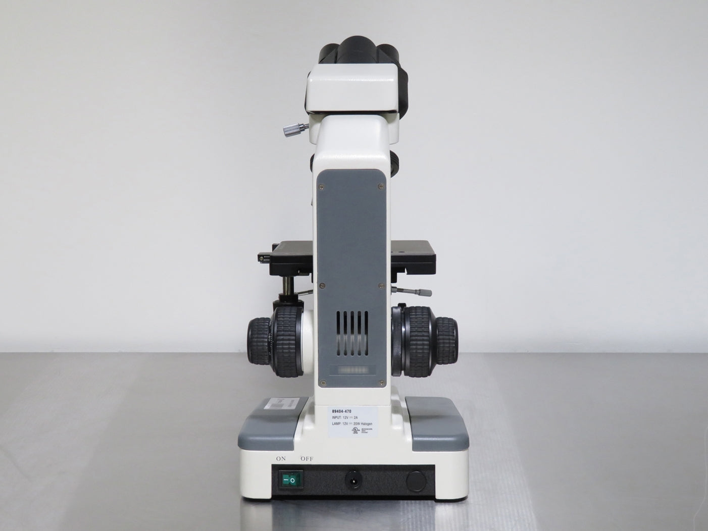 VWR Compound Binocular Laboratory Microscope, Cat. #: 89404-470